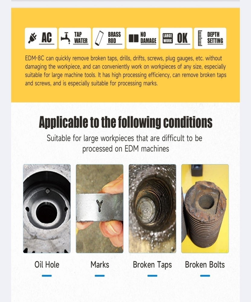 Broken Tap Remover - Machine Type: Automatic