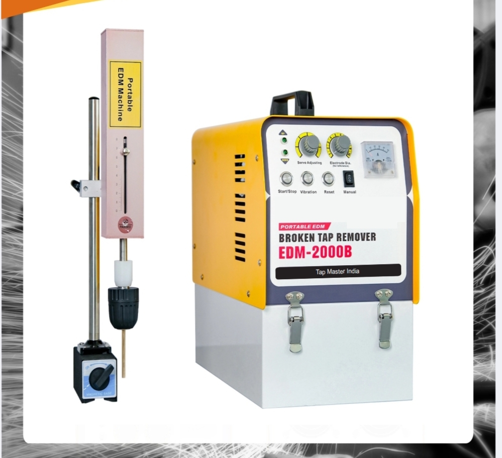 Portable Edm Broken Drill Tap Remover Machine 1000w Upto 30mm - Operating Type: Semi Automatic