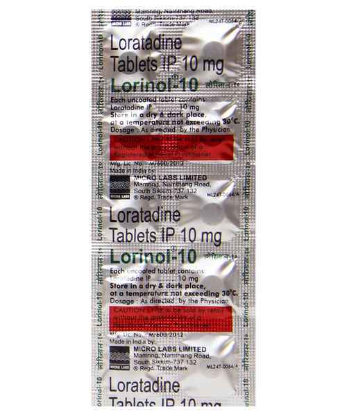 LORINOL 10 MG