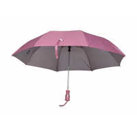 Polyester Mono Silver Pink Umbrella