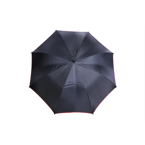 Tello 1 Fold Black Polyester Umbrella