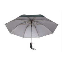 2 Fold Polyester Auto Open Button Plain Umbrella