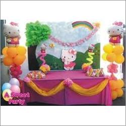जन्मदिन की पार्टी की व्यवस्था