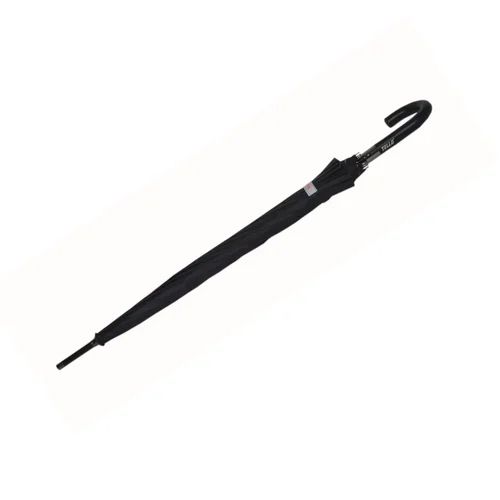 TELLO 25x12 Polyester Black Silver Auto Open Umbrella
