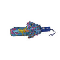 3 Fold Auto Open Ladies Floral Print Umbrella