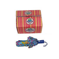 3 Fold Auto Open Ladies Floral Print Umbrella