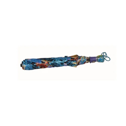 Satin Floral Print Umbrella