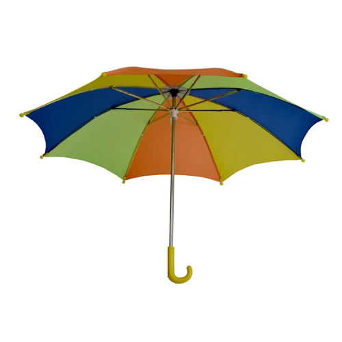 14x8 Kids Polyester Rainbow Plain Umbrella
