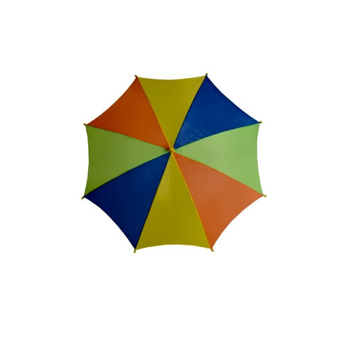 14x8 Kids Polyester Rainbow Plain Umbrella