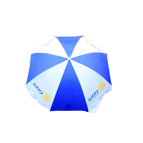 Beach Advertising Outdoor Umbrellas - Color: Multicolor