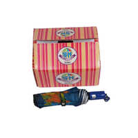 3 Fold Satin Auto Open Button Umbrella