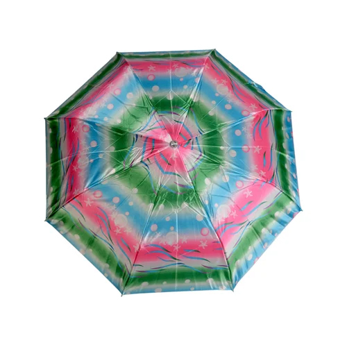 3 Fold Satin Manual Umbrella