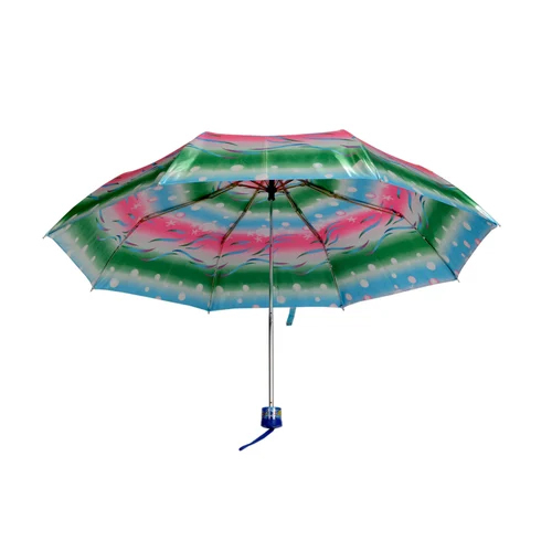 3 Fold Satin Manual Umbrella