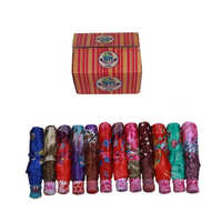3 Fold Satin Manual Umbrella