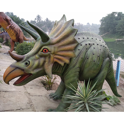 Dinosor Statue - Color: Multicolor