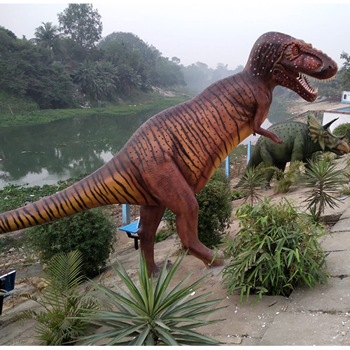 Dinosor Statue - Color: Multicolor