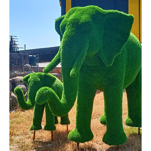 Design Elephant Statue - Color: Green