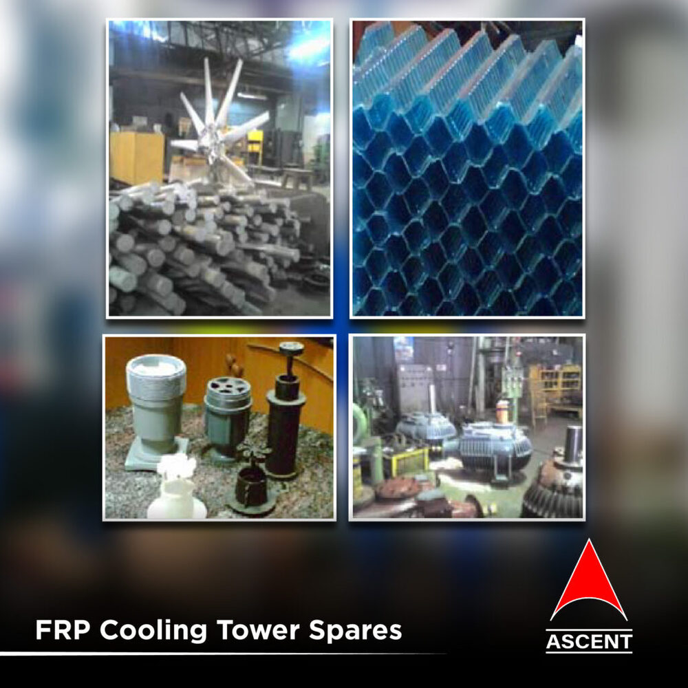 Industrial Cooling Towers - Color: Silver