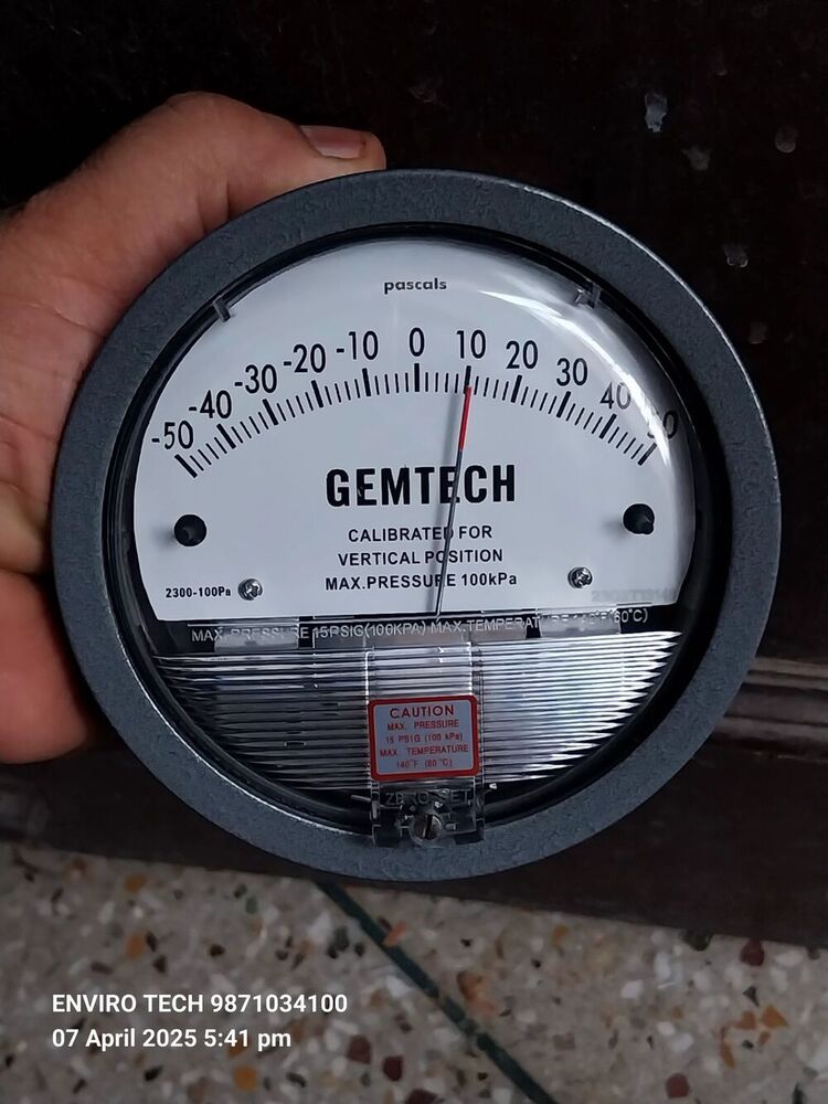 GEMTECH Differential Pressure Gauges There Are More Than 81 Models