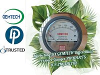 GEMTECH Differential Pressure Gauges Wholesale Ghatkopar (West Mumbai)