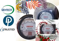 GEMTECH Differential Pressure Gauges Wholesale Ghatkopar (West Mumbai)