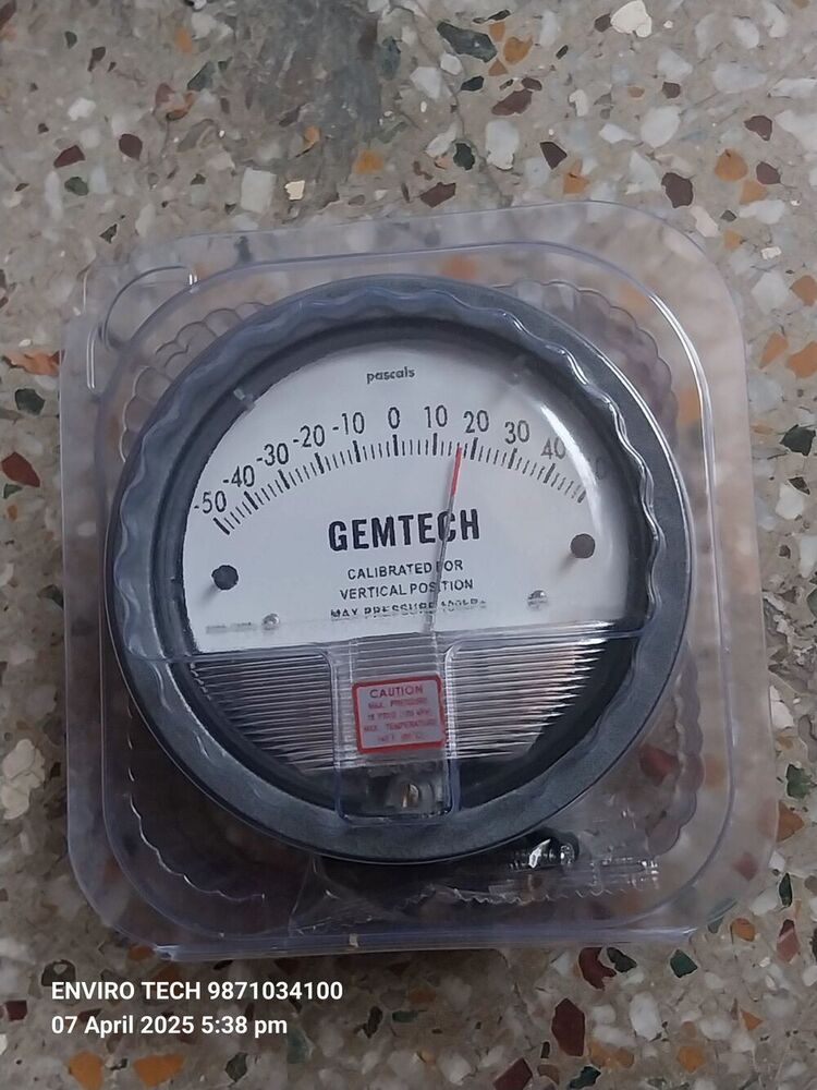 GEMTECH DIFFERENTIAL PRESSURE GAUGE IN LONI ROAD INDUSTRIAL AREA GHAZIABAD UTTAR PRADESH