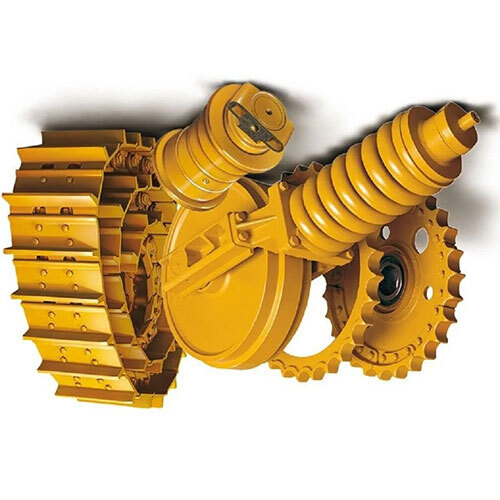Excavator Undercarriage Parts - Color: Yellow
