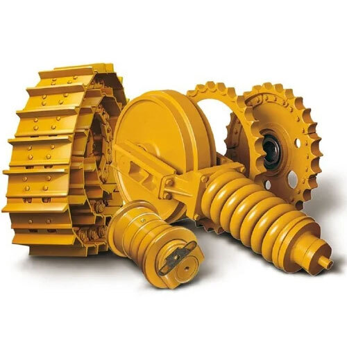 Excavator Undercarriage Parts - Color: Yellow