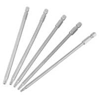 Silver Polished Screwdriver Bits - Features: Easy To Use