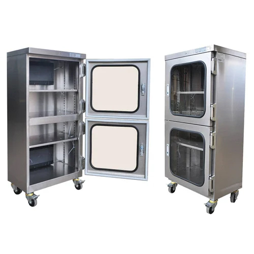 Dry Storage Cabinet - Color: Silver