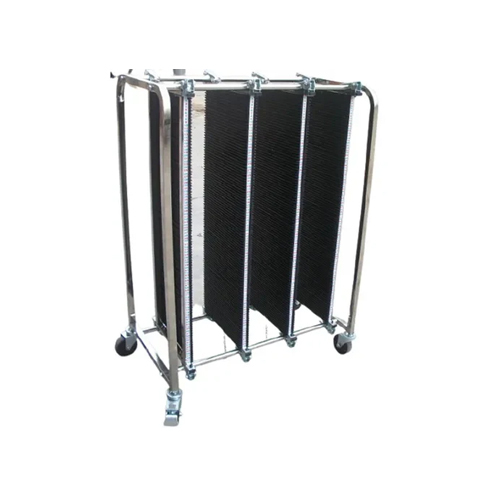 Esd Pcb Storage Trolley - Color: Silver