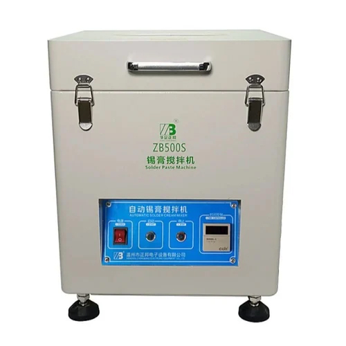 Automatic Solder Paste Mixer - Color: White
