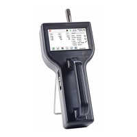 6 Channel Handheld Particle Counter - Color: Black