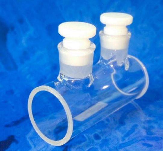 Polarimeter Cylindrical Cuvette - Color: Transparent