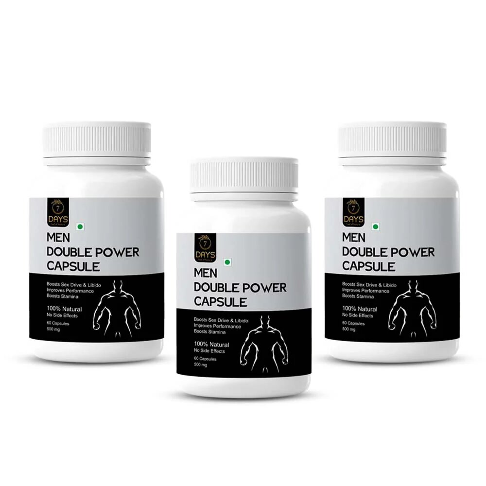 Ayurvedic Men double power capsule Sanxual Tablet for Men Long Time in Bed