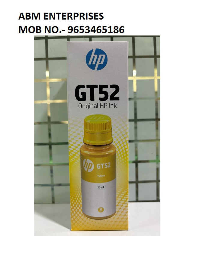 HP GT52 Yellow ink Bottle