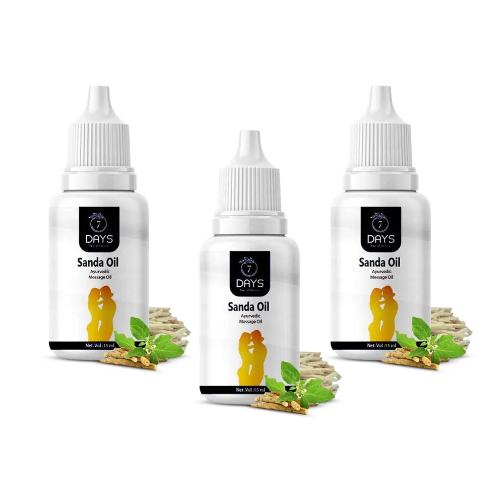 Ayurvedic Sanda Oil For Men 9 inch Ling Long Oil / Gel
