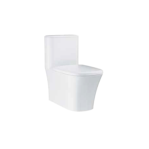 1PC WC Floorstanding Double Vortex Siphonic