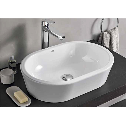 60Cm Vessel Basin - Color: White