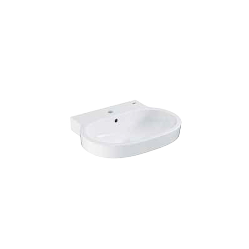 60Cm Counter Top Basin - Color: White