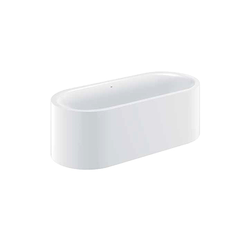 180 X 80 X 57.5Cm Free Standing Bath Tub - Color: White