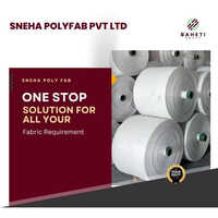 Blue Polypropylene Woven Fabric