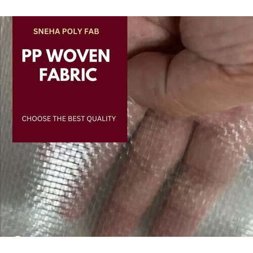 Natural Polypropylene Woven Fabric