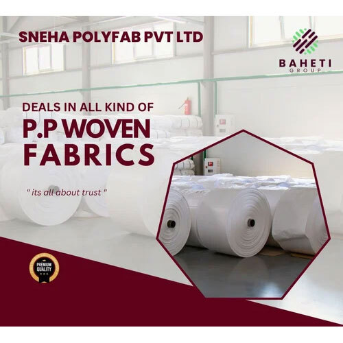 White Polypropylene Woven Fabric
