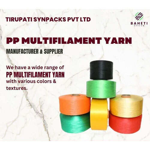 1 Ply Polypropylene Multifilament Yarn
