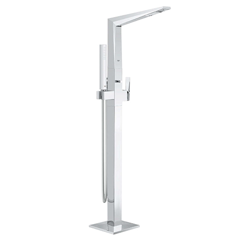 23 119 001 Bath Shower Mixer Floor Mounted - Color: Silver