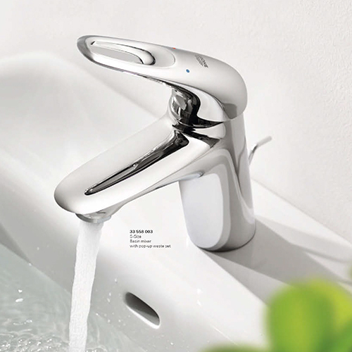 33 558 003 S-size Basin Mixer With Pop-up Waste Set