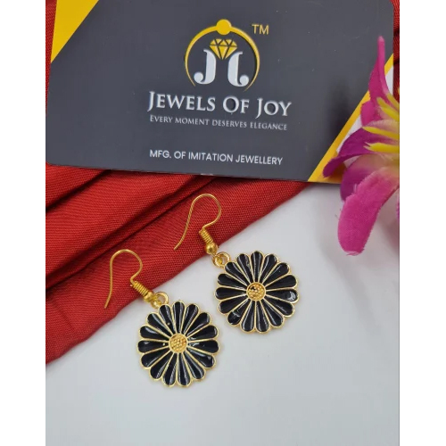 Minakari Stunning Look Fancy Jhumka