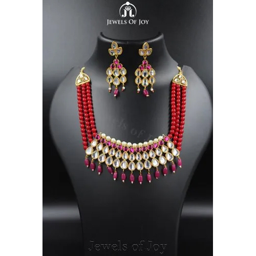 JJKS-70 Kundan Necklace Set