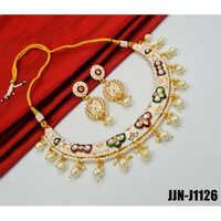 JJN-J1126 Kundan Necklace Sets